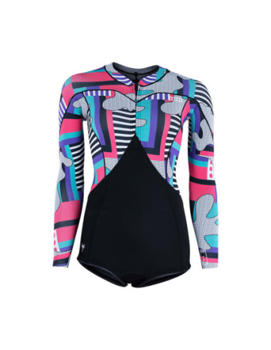 Shorty Femme Ion Amaze Hot Shorty 1.5 mm Front Zip 2024