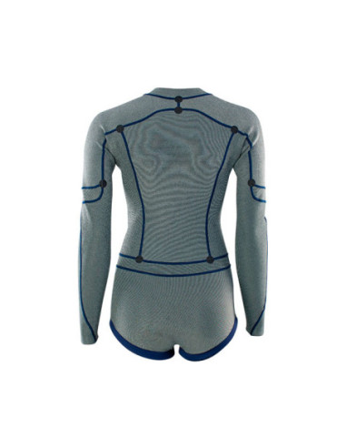 Shorty Femme Ion Amaze Hot Shorty 1.5 mm Front Zip 2024 - Vue intérieure