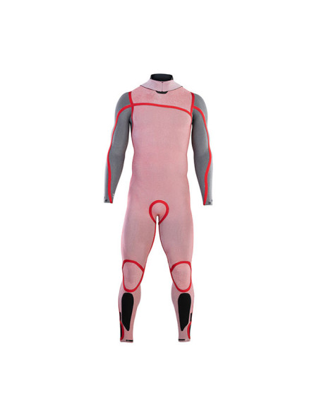 Combinaison Ion Seek AMP 5/4 mm Back Zip 2025 - Vue intérieure