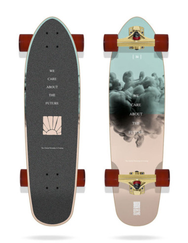 Skateboard Long Island Global Warning 31.25" 2023