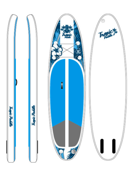 Pack ISUP Tropic Paddle 10 5" Travel 2024