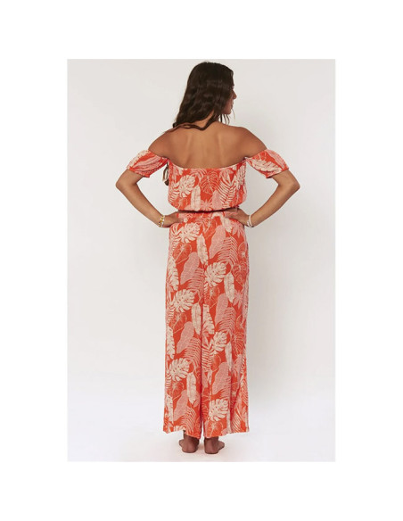 Crop top Sisstr Paradise Palms SS WVN 2022
