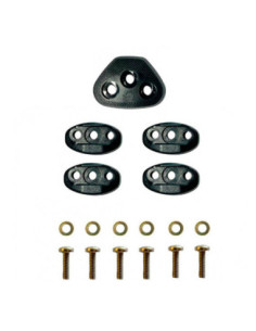 F-One Set de Vis V-straps pour inserts type twintip 2