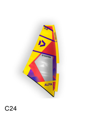 Voile de Windsurf Duotone Alfa 2025 - C24