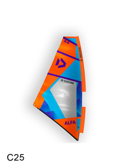 Voile de Windsurf Duotone Alfa 2025 - C25