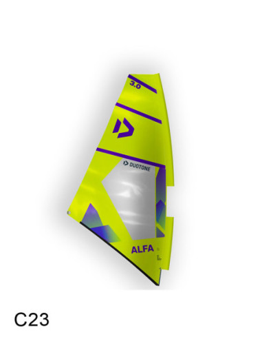 Voile de Windsurf Duotone Alfa 2025 - C23