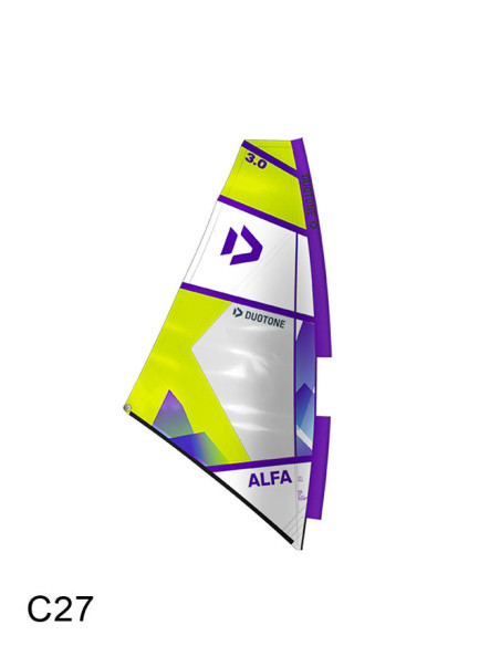 Voile de Windsurf Duotone Alfa 2025 - C27