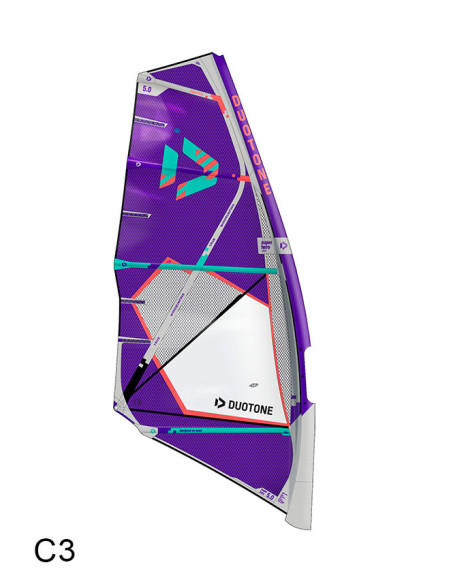 Voile de Windsurf Duotone Super Hero 2025 - C3