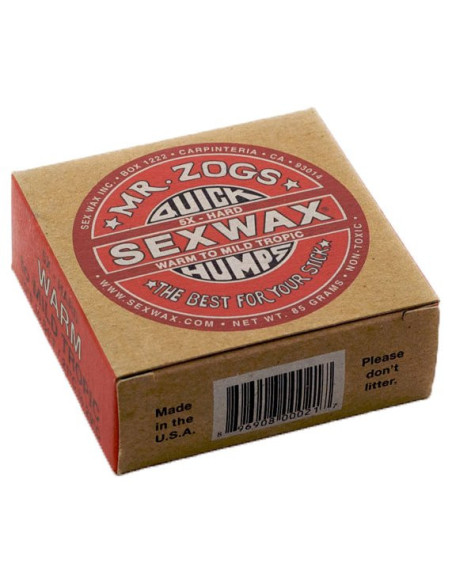 Sex Wax Quick Humps Eco Box - Red 21/29°