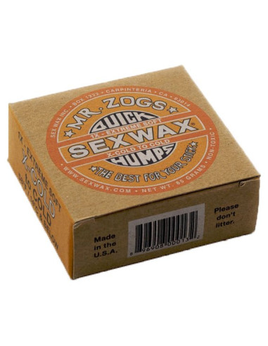 Sex Wax Quick Humps Eco Box - Yellow 14° et -
