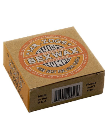 Sex Wax Quick Humps Eco Box - Yellow 14° et -