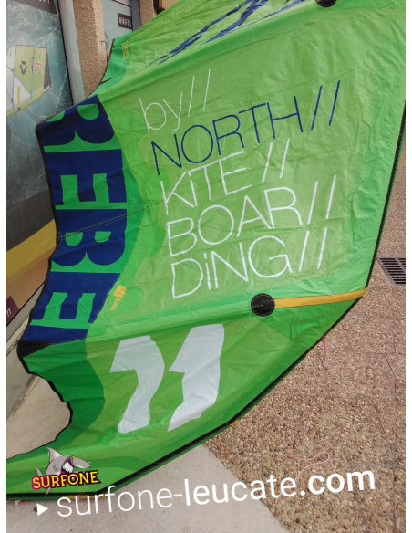 Aile North Kiteboarding Rebel 11 m² 2017 d'occasion complète