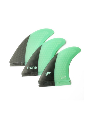 Set ailerons F-One Flow 2025 - Carbon Mint