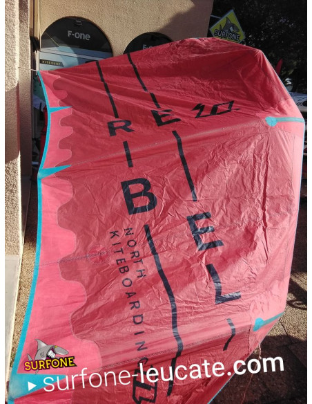 Aile North Kiteboarding REBEL 9 m² 2016 d'occasion complète