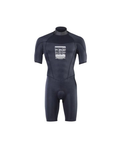 Shorty Ion Static 2/2 mm Back Zip 2025 - Vue intérieure