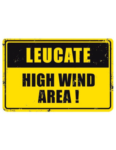 Plaque Déco Surf Pistols Leucate High Wind Area