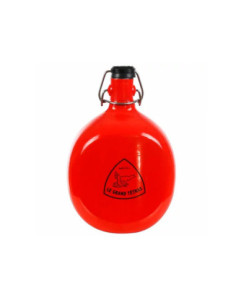 Gourde Le Grand Tétras Originale Ovale - Rouge
