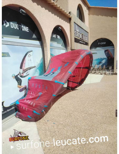 Aile North Kiteboarding EVO 7 m² 2017 d'occasion nue