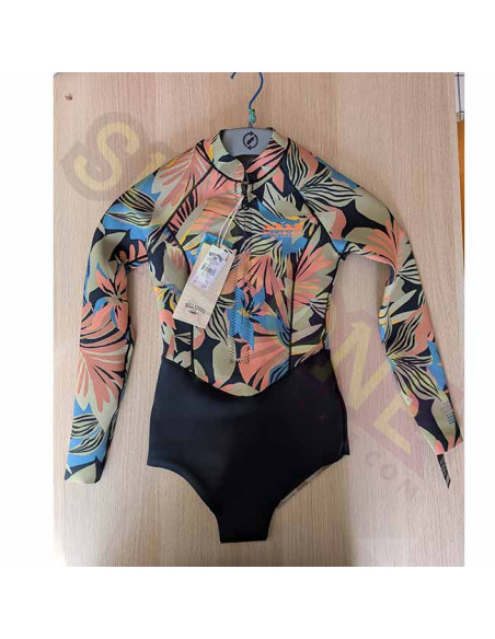 Billabong Salty Dayz Natural Light 1 mm Front Zip 2026