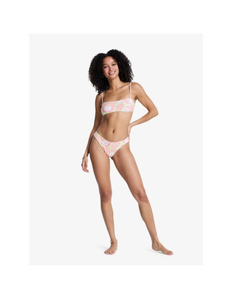 Bas de bikini réversible Roxy Hibiscus Hype RV Cheeky High Leg 2026