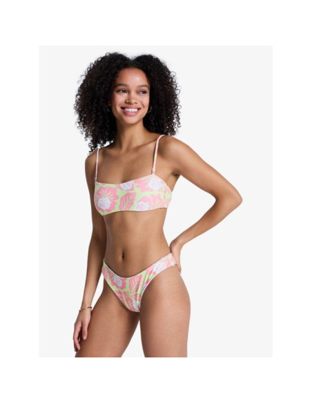Haut de bikini Roxy Hibiscus Hype RV Bandeau 2026