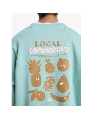 Sweat à col rond Quiksilver Standard 2026