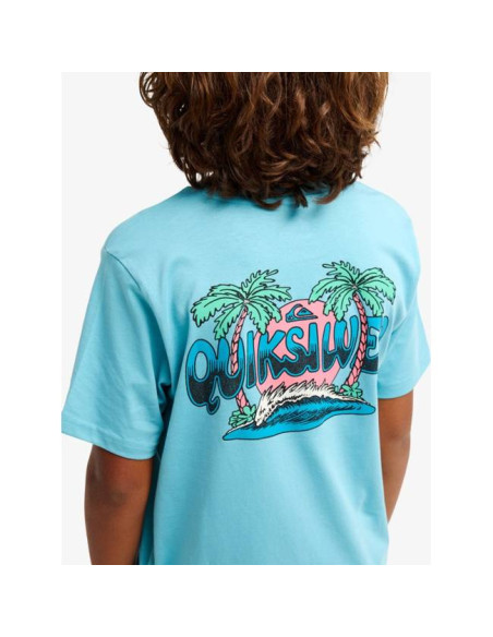 T-Shirt Garçon 8-16 ans Quiksilver Palm Horizon SS 2026