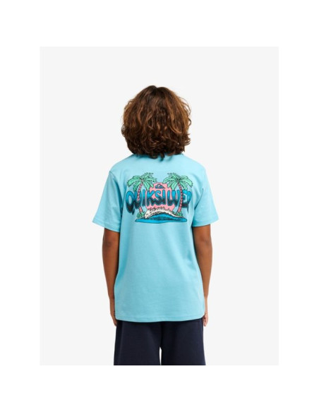 T-Shirt Garçon 8-16 ans Quiksilver Palm Horizon SS 2026