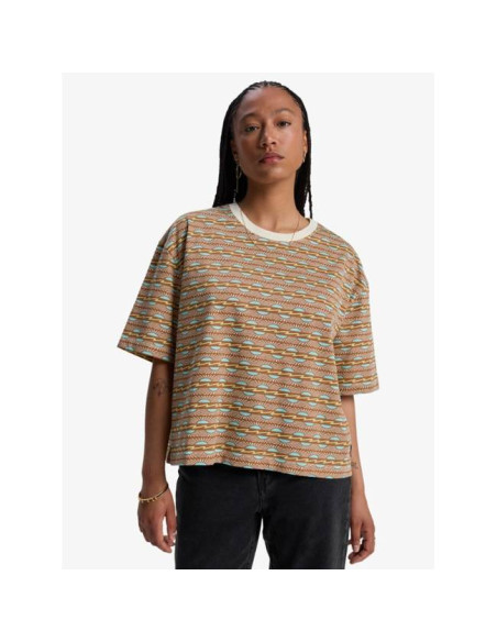 T-Shirt Quiksilver Boyfriend Crop SS 2026
