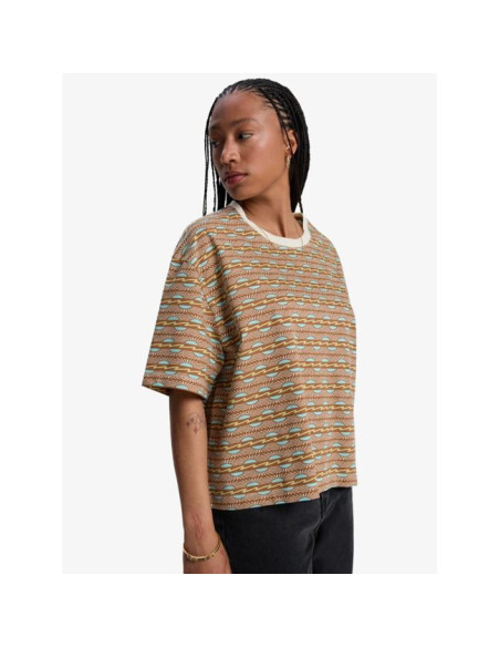 T-Shirt Quiksilver Boyfriend Crop SS 2026