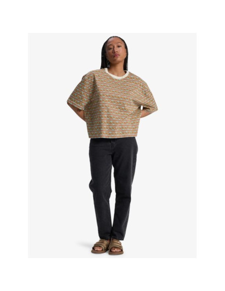 T-Shirt Quiksilver Boyfriend Crop SS 2026