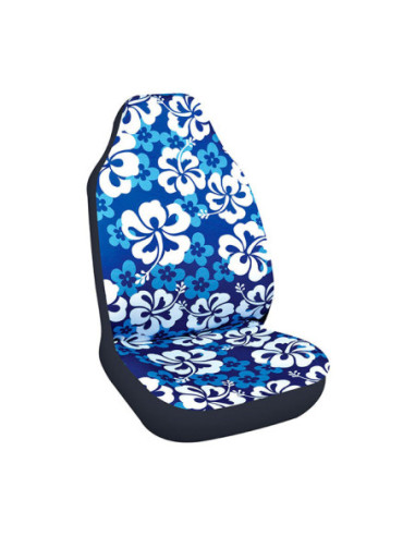 Housse de siège Surfpistols Hibiscus - Bleu