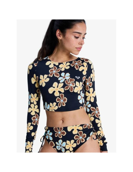 Lycra cropped Roxy The Beach Babe LS 2026