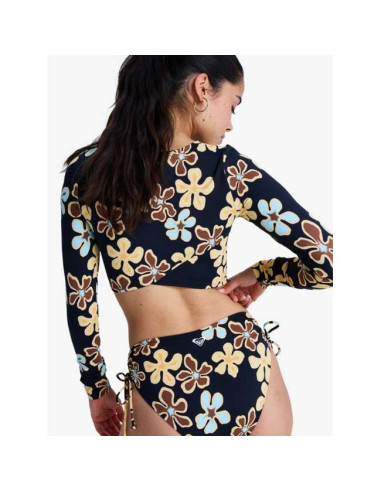 Lycra cropped Roxy The Beach Babe LS 2026