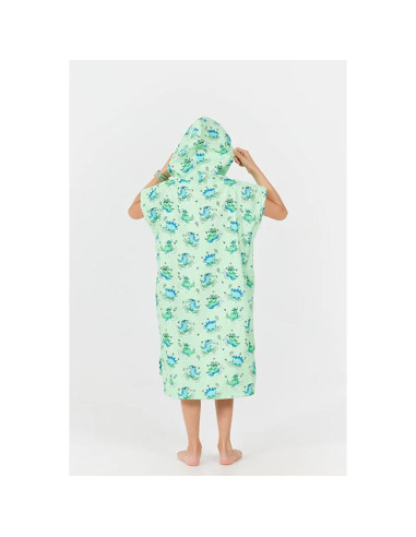 Poncho Enfant After Dino - Green