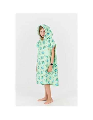 Poncho Enfant After Dino - Green