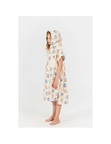 Poncho Enfant After Dino - Peach