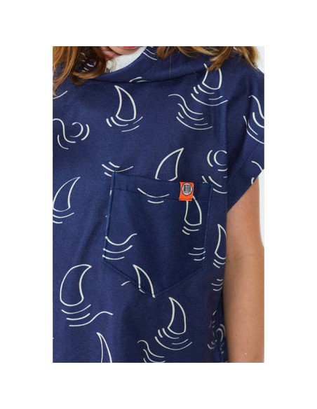 Poncho Enfant After - Shark