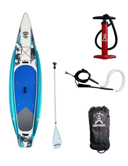 Pack sup gonflable Tropic Paddle ISUP 11'7"