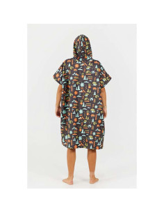 Poncho After Outdoor Trekking - Black 2