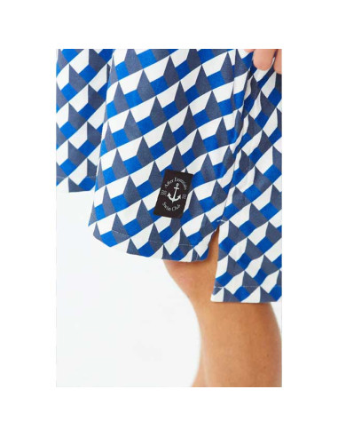 Poncho After Swim Club Vertigo - Blue