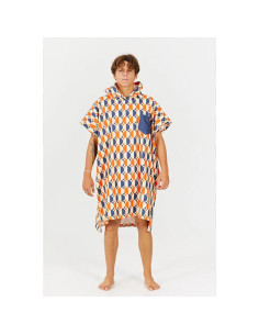 Poncho After Swim Club Vertigo - Sun Orange