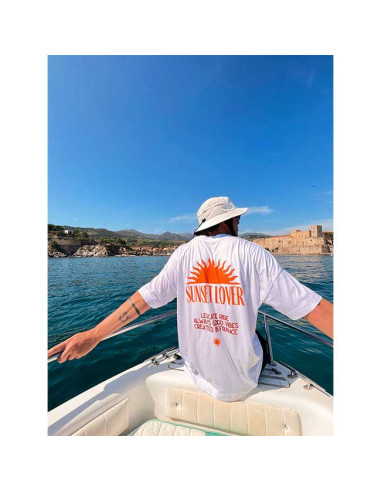 T-Shirt Leucate Ride Sunset Lover