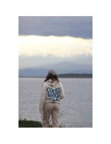 Sweat Leucate Ride Coeur sur la mer