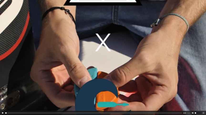 Voir la vidéo d'utilisation du Foil Buddy