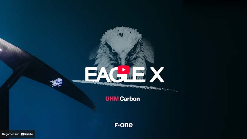 Vidéo du foil Eagle X de chez F-One