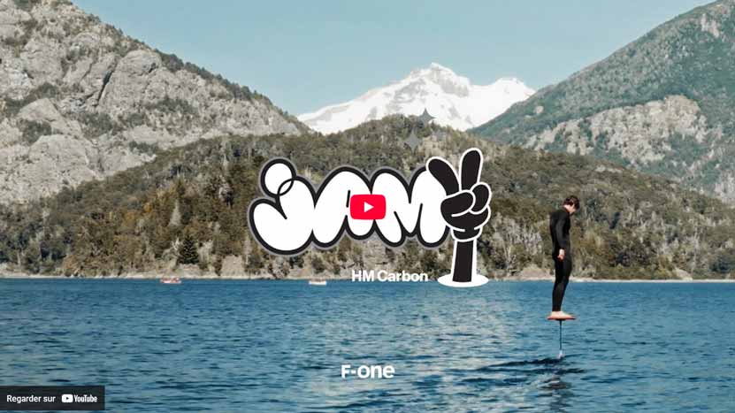 Vidéo du foil Jam de chez F-One