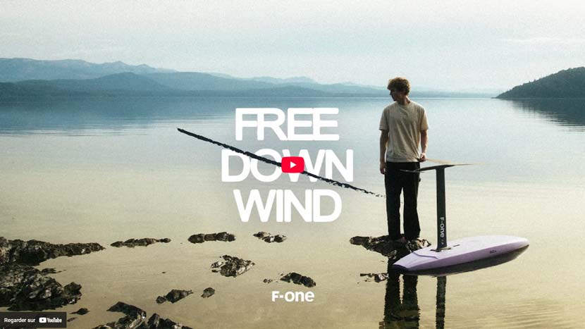 Voir la vidéo de la gamme Rocket Free Downwind de chez Fone
