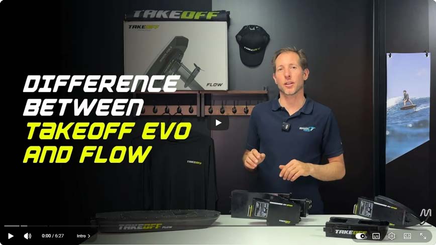 Vidéo de comparaison TakeOff Evo / TakeOff Flow