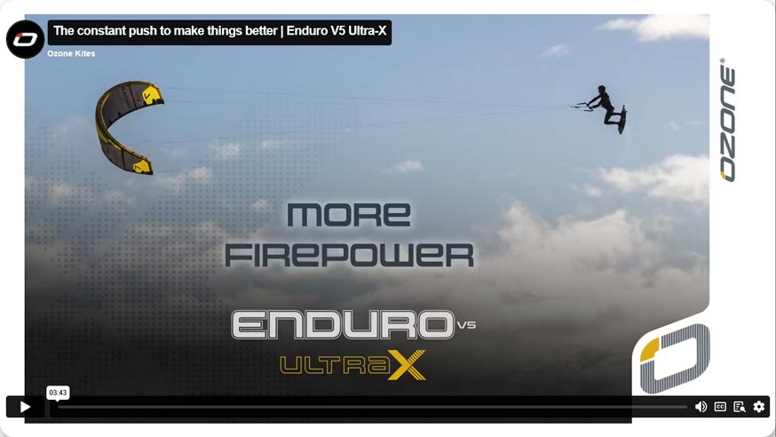 Vidéo de l'Enduro V5 Ultra-X de chez Ozone